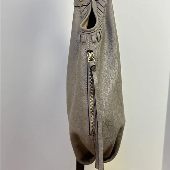 Lodis Gray Hobo Bag with Slouchy Design